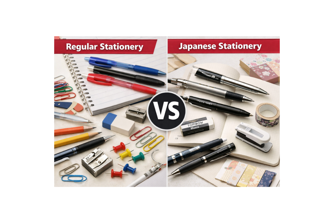 Regular Stationery vs Japanese Stationery: What Makes Them Different?