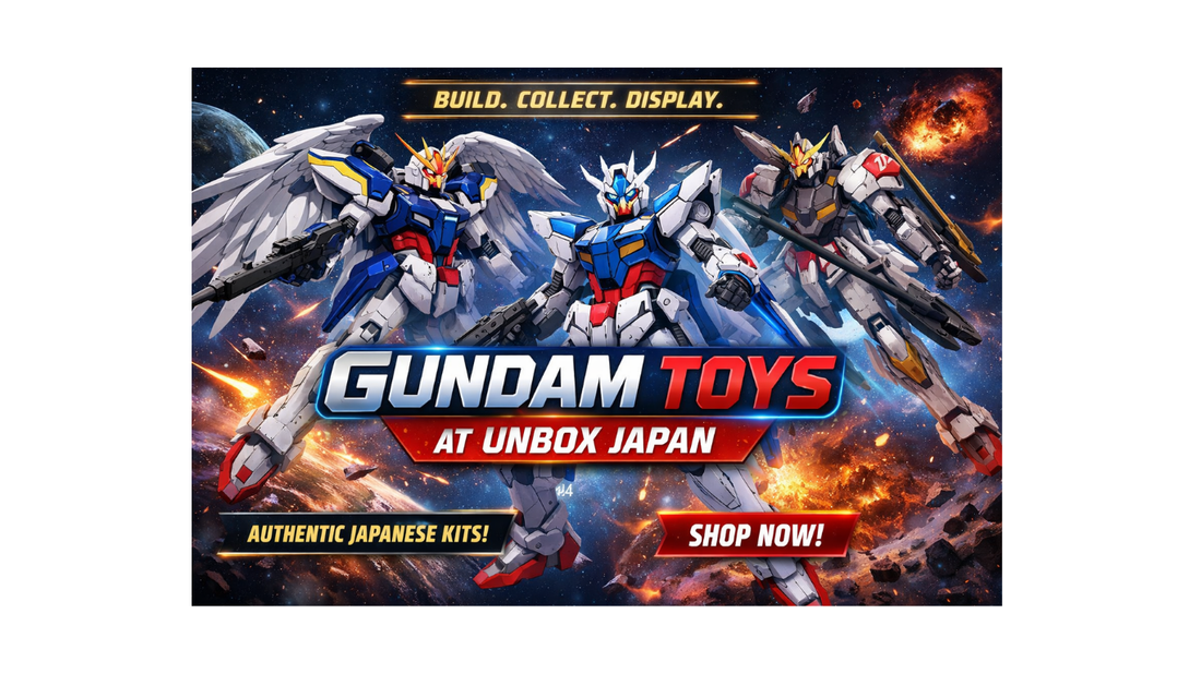 🤖 Gundam Toys at Unbox Japan – A Collector’s Dream for Anime Fans