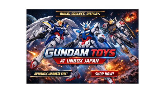 🤖 Gundam Toys at Unbox Japan – A Collector’s Dream for Anime Fans