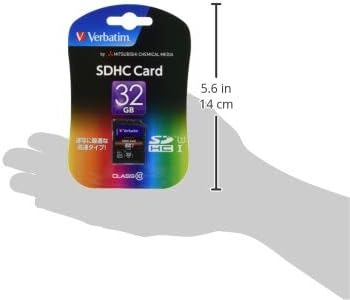 Verbatim 32GB UHS-1 U1 Class 10 SDHC Memory Card 45MB/s Read SDHC32GJVB2