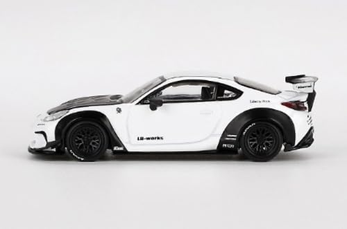 MINI GT 1/64 Toyota GR86 LB★Nation White (Right Handle) Finished Product