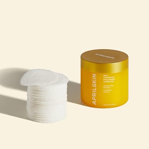 April Skin Real Calendula Peeling Pad,, 4.2 oz (120 g) (60 Sheets)