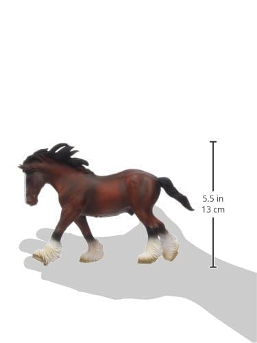 Collecta Clydesdale Stallion Bay (Brown)