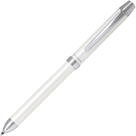 Pilot 2+1 Ridge Pearl White BTHR-3SEF-PW Multi-functional Writing Instrument, Extra Fine Point 0.02 inches (0.5 mm), Body Size: 5.3 x 0.4 inches (134.2 x 10.5 mm), Rotary & Retractable Type, 0.8 oz
