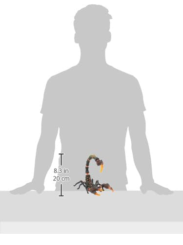 Schleich Eldrador Creatures Lava Scorpion Action Figure Toy for Kids Ages 7-12 Multicoloured, 20.5 x 13.5 x 14 cm