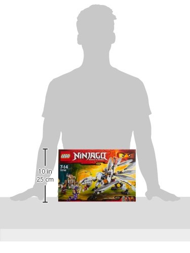 LEGO Ninjago Titanium Dragon Building Block Toy,Multi Color, 360 Pcs
