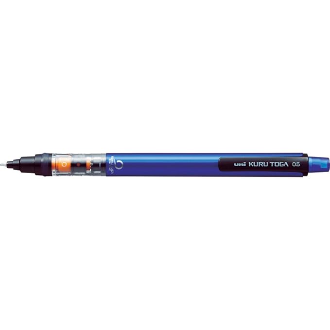 Uni Mechanical Pencil Kurutoga Pipe Slide Model 0.5mm, Blue Body (M54521P.33)