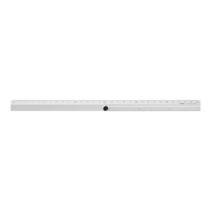Midori Multi Aluminium Ruler 30cm Silver (42253006)