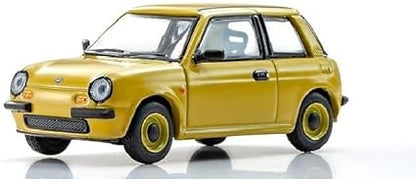 Kyosho 1/64 Nissan Be-1 Mini Car 1987 (Yellow)
