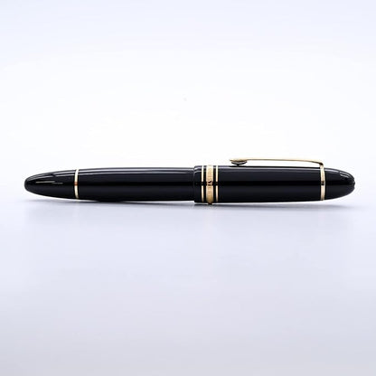 Montblanc Fountain Pen 115383 (132112) Meisterstück Gold Coated 149 Gold, Black x Gold Nib F