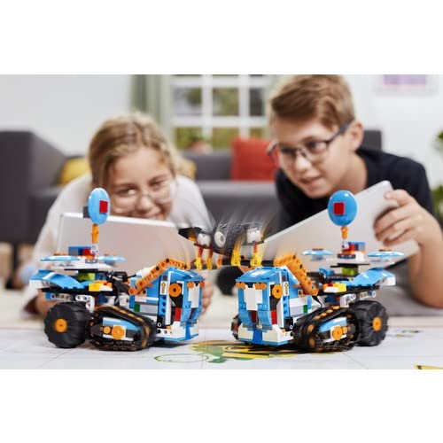 LEGO 17101 Boost Creative Toolbox Robotics Kit, 5 in 1 App Controlled Building Model with Programmable Interactive Robot Toy and Bluetooth Hub, Coding Kits for Kids