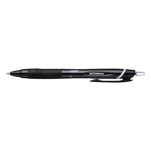 Uni Knock Type Oiliness Ball-point Jet Stream 0.7 Five Sets of Black