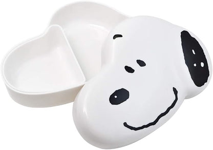 Skater Die-Cut Lunch Box, 280ml, Snoopy, Peanuts, LBD2
