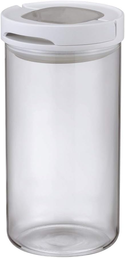 Hario MCN-200B Glass Canister - 800 ml, 1 Pieces, Black