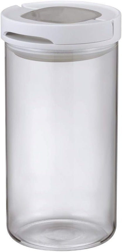 Hario MCN-200B Glass Canister - 800 ml, 1 Pieces, Black