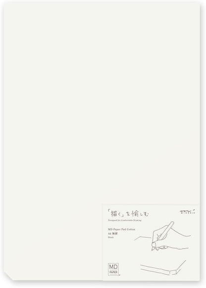 Midori MD Paper Pad, Cotton A5, Unlined