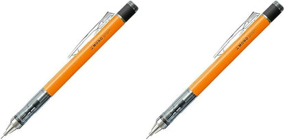 Tombow Mechanical Pencil 0.5mm MONO Graph (Shake to advance lead) Neon Orange DPA-134D