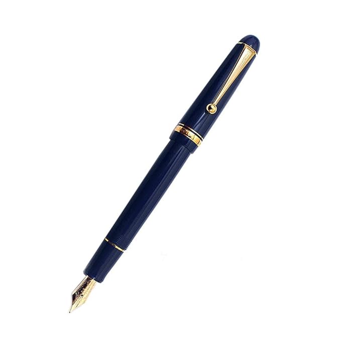 Pilot Custom 74 Fountain Pen Dark Blue Resin Medium Nib