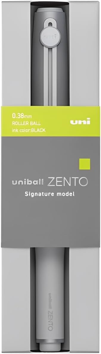 Uni-Ball One Zento 0 38mm Signature Silver Ballpoint Pen