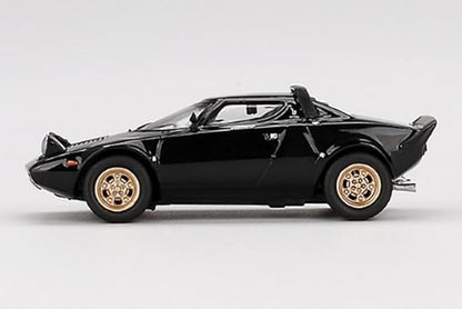 MINI GT 1/64 Lancia Stratos HF Stradare Nero (Black) (Left Handle) Finished Product MGT00846-L