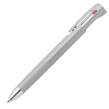 Zebra 3 Color Ballpoint Pen, Blen 3C 0.7mm, Gray Body (B3A88-GR)