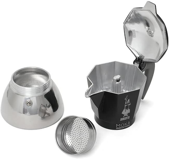 Bialetti Moka Induction 6 Cups Black 6936