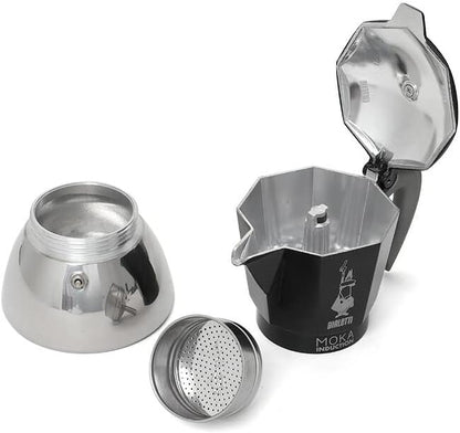 Bialetti Moka Induction 6 Cups Black 6936