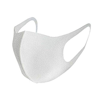 Japanese Nanotechnology Pollution Protect Pitta Mask(Pack of 3) (white)