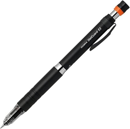 Zebra Mechanical Pencil Delguard Type Lx 0.5mm, White Body (P-MA86-W)