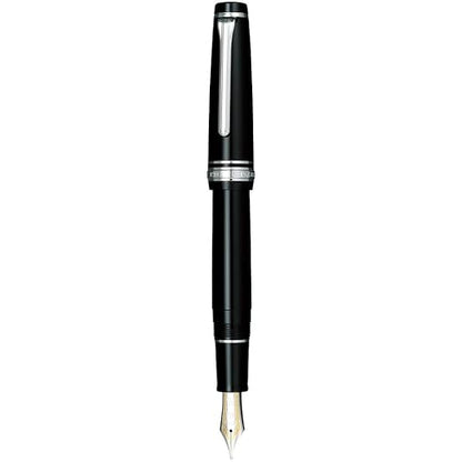 Sailor pen fountain pen professional gear silver fine black 11-2037-220 black