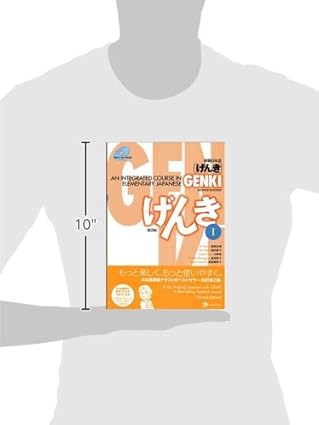 Genki An Integrated Course in Elementary Japanese I [Second Edition] Paperback – February 14, 2011 Japanese Edition by Sakano Nagari (author), Ikeda Yoko (author), Ohno Yu (author), Shinagawa Kyoko (author), Tokashiki Kyoko (author) (wear)