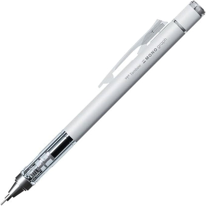 Tombow Pencil Mechanical Pencil 0.5mm MONO MONO Graph (Shake to advance lead) Neon White DPA-134A