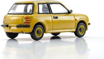 Kyosho 1/64 Nissan Be-1 Mini Car 1987 (Yellow)