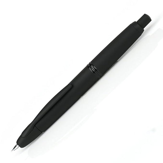 Brand New Pilot Capless Matt Black 18Kt Rhodium Trim Extra Fine Nib Point Fountain Pen