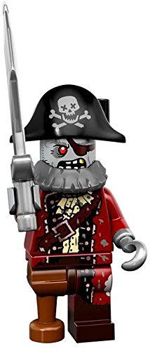 Lego Minifigs [Series 14] Zombie Pirate with Bonus (one mini fig head)