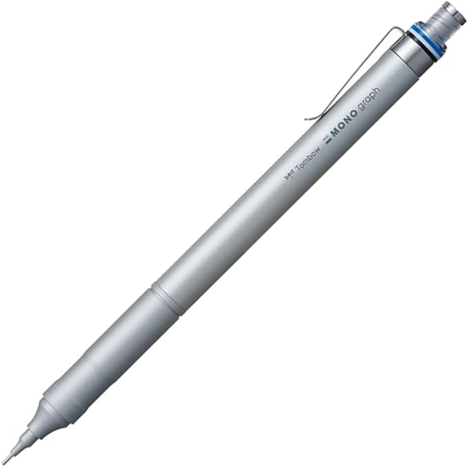 Tombow Mechanical Pencil, 0.3mm, MONO Monograph Fine (Wide Vision, Low Center of Gravity), Black DPA-111B
