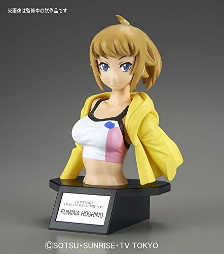 Bandai Hobby Figure-Rise Bust Hoshino Fumina Gundam Build Fighters Try Building Kit