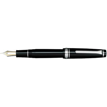 Sailor pen fountain pen professional gear silver fine black 11-2037-220 black