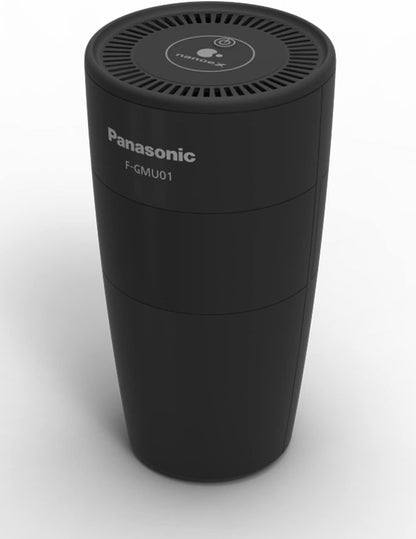 Panasonic Nanoe X 4.8 Trillion Generation Unit Black F-GMU01-K with USB Power Cord for Use in Cars, Offices, and Outings to Keep Nearby Air Clean