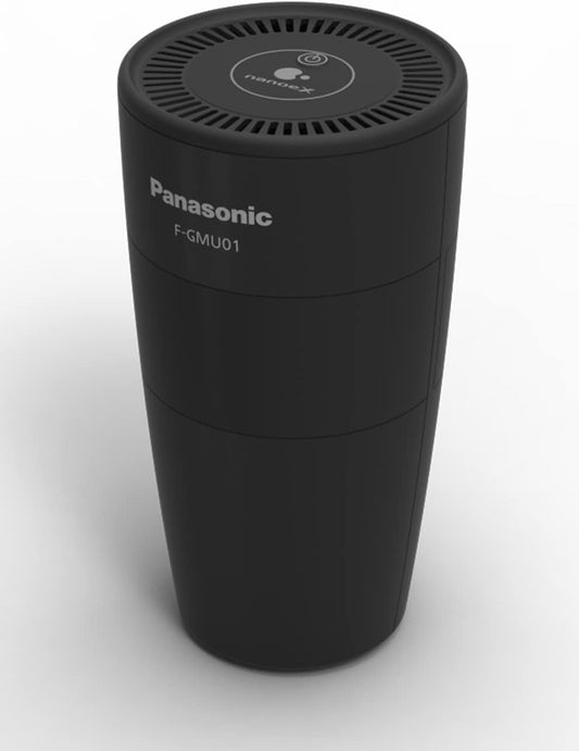 Panasonic Nanoe X 4.8 Trillion Generation Unit Black F-GMU01-K with USB Power Cord for Use in Cars, Offices, and Outings to Keep Nearby Air Clean
