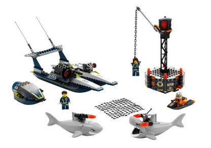 Lego Agents Speedboat Rescue