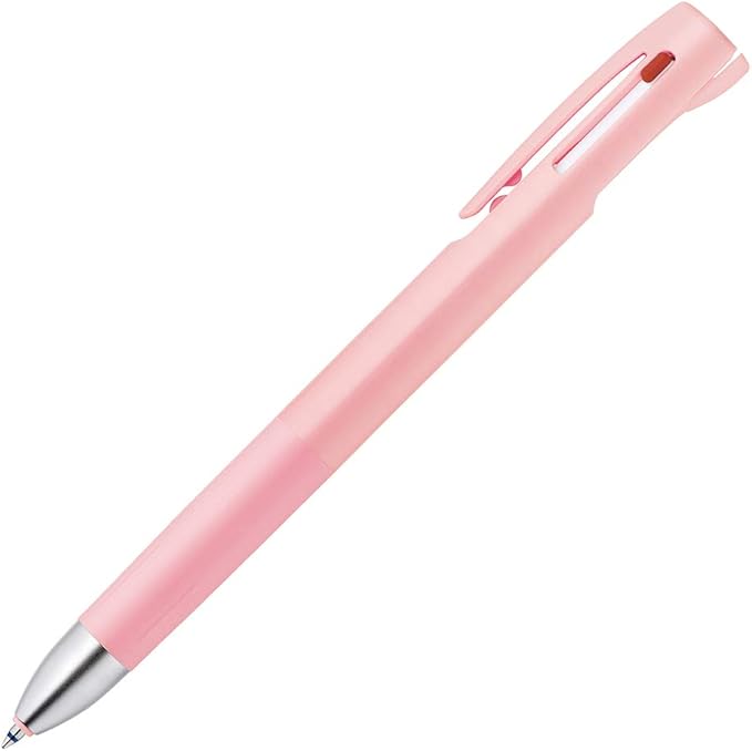Zebra 3 Color Ballpoint Pen, Blen 3C 0.7mm, White Body (B3A88-W)