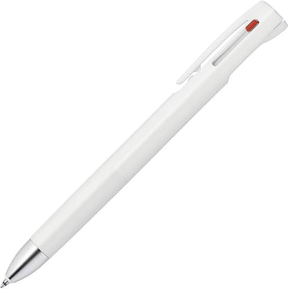 Zebra 3 Color Ballpoint Pen, Blen 3C 0.7mm, Gray Body (B3A88-GR)