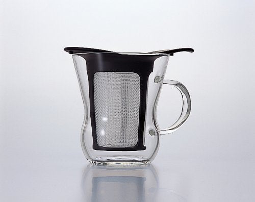 Hario 1-Cup Tea Maker, Natural Black