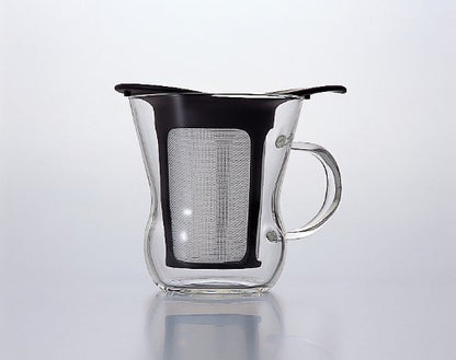 Hario 1-Cup Tea Maker, Natural Black
