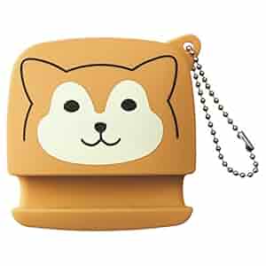 Lihit Lab  PuniLabo Cell Phone Stand w/Earphone Holder, 3.1" 1.2", Pig (A7713-5)
