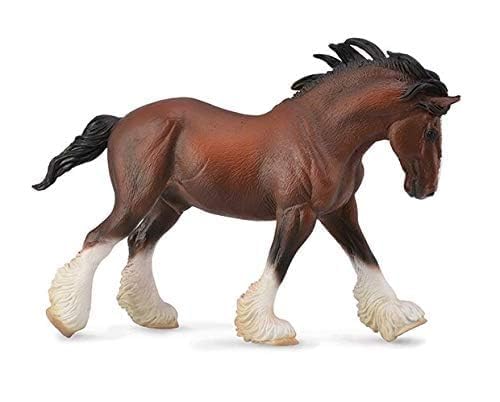 Collecta Clydesdale Stallion Bay (Brown)