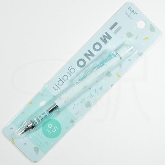 TOMBOW DPA-142 Mechanical Pencil Monograph Sheer Stone Pattern 0.5mm (B, Mist Green)