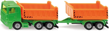 SIKU SK168500002 Dump Truck with Trailer Ages 3 and Up