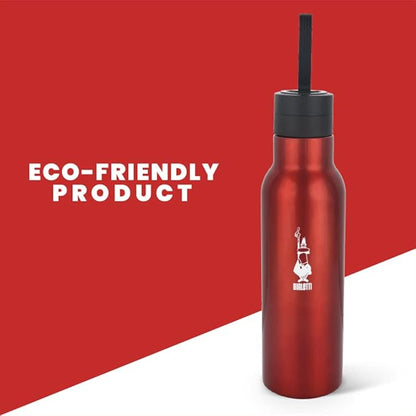 Bialetti Thermo-Water Bottle, Stainless Steel Bottle, Vacuum Insulated